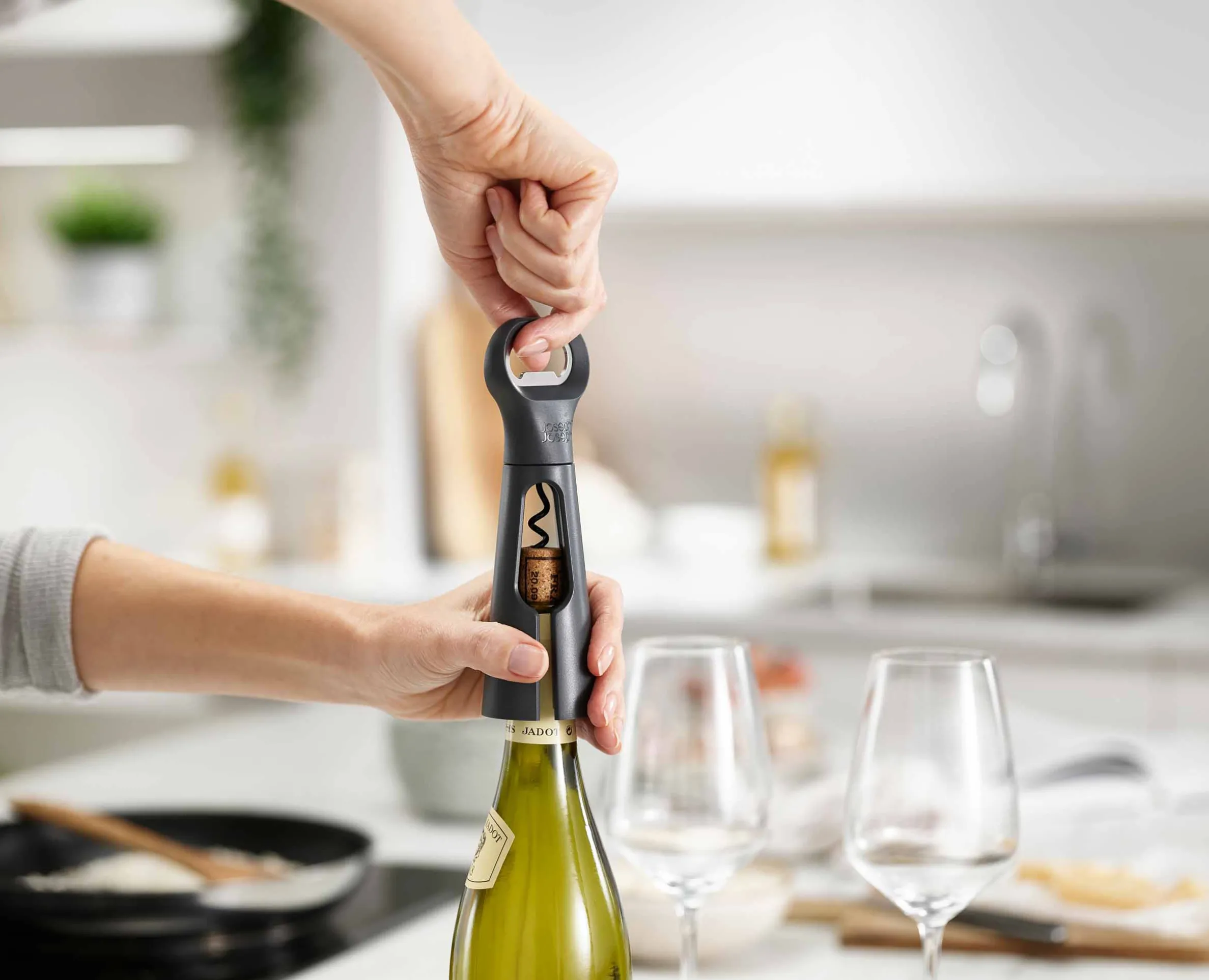 BarStar 3-in-1 Gray Corkscrew