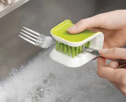 BladeBrush™ Green Knife & Cutlery Cleaning Brush
