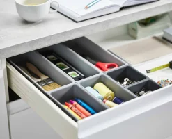Blox™ 7-piece Gray Drawer Organizer Set