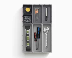Blox™ 7-piece Gray Drawer Organizer Set