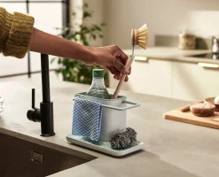 Caddy™ Stone Green Kitchen Sink Organiser