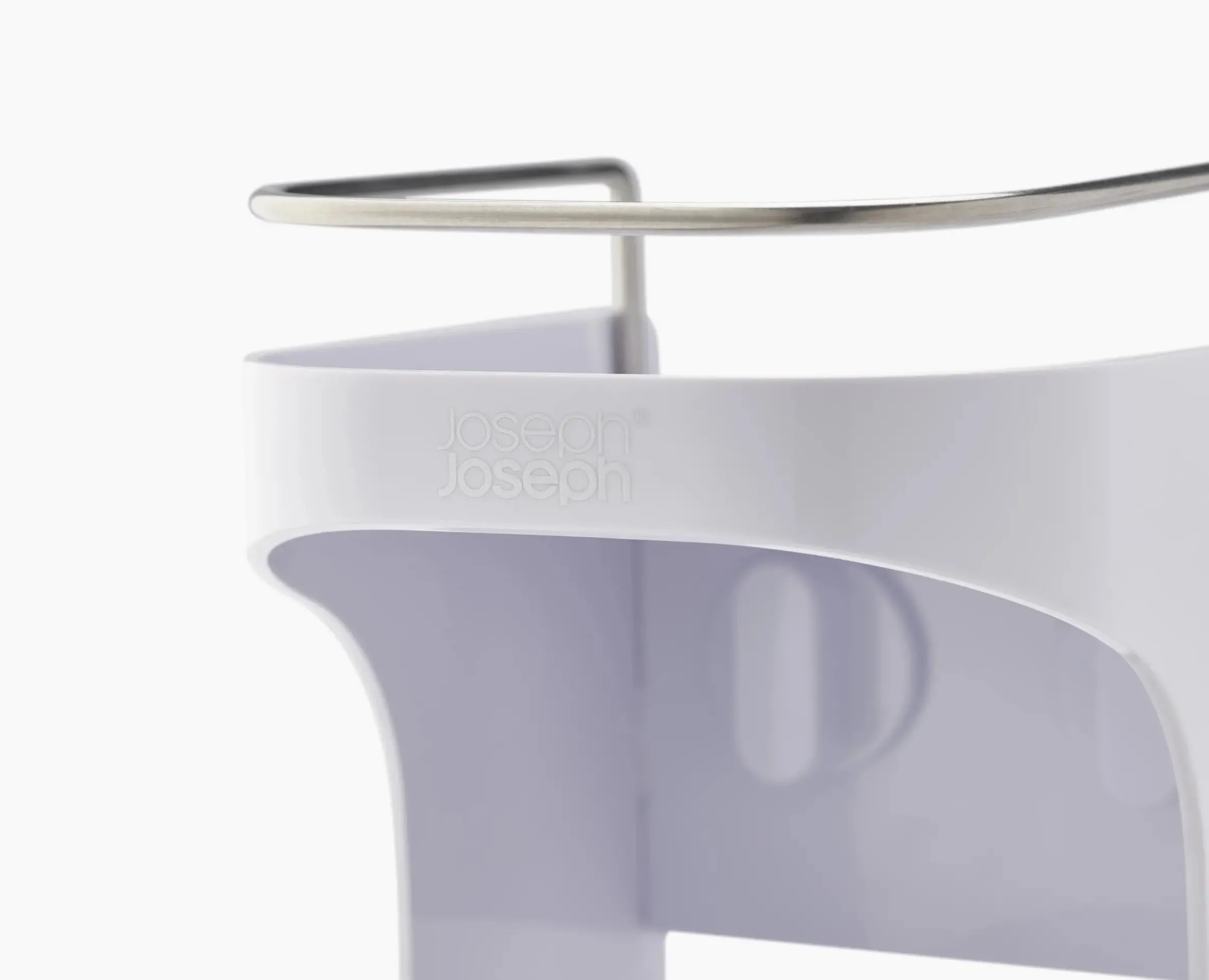 Capsule™ 4-tier White Shower Shelf