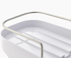 Capsule™ 4-tier White Shower Shelf