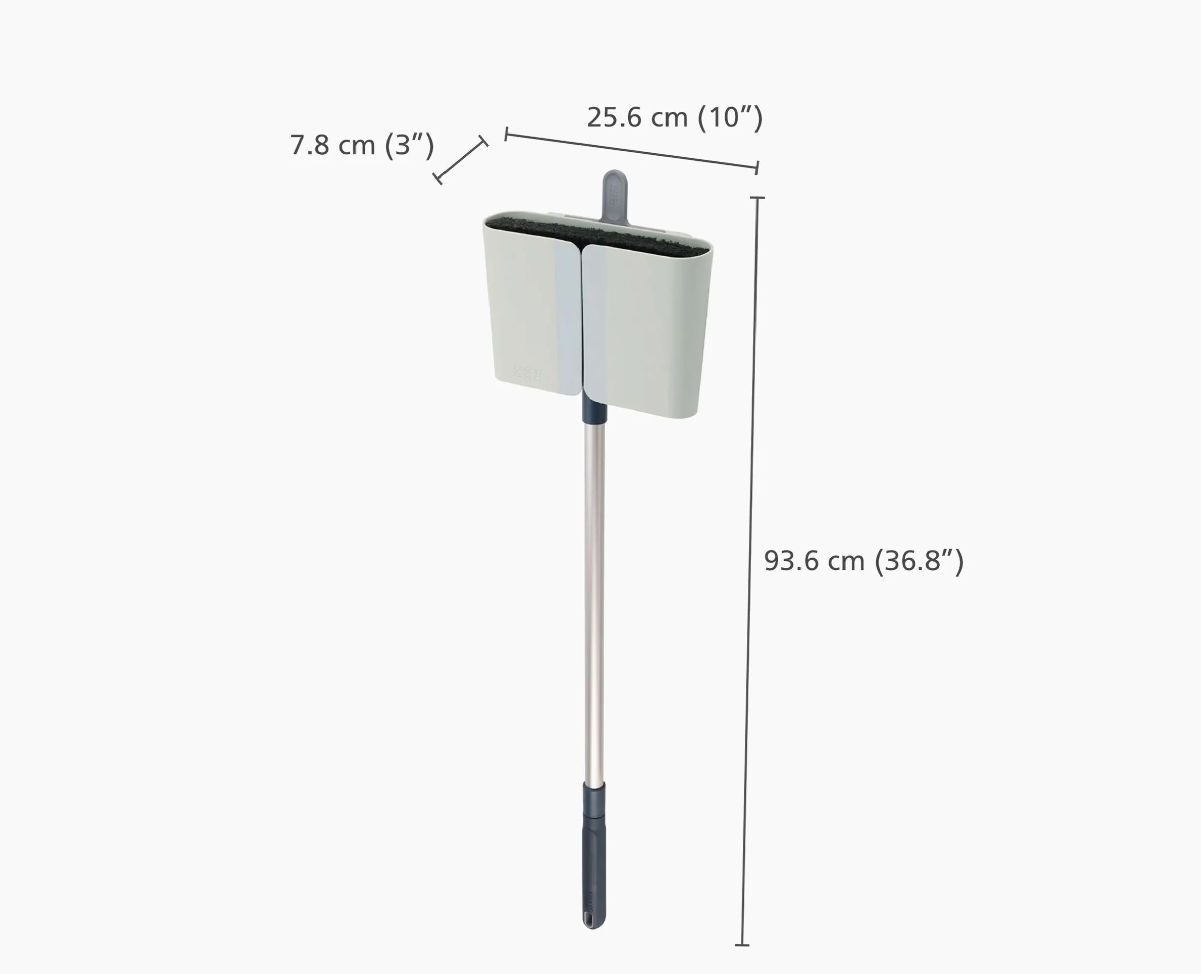CleanStore Blue Wall-mounted Broom