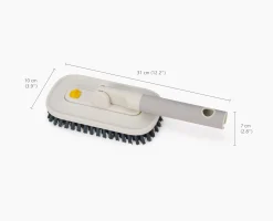 CleanTech™ 2-in-1 Tile Scrubber Tool with Extension Pole
