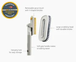 CleanTech™ 2-in-1 Tile Scrubber Tool