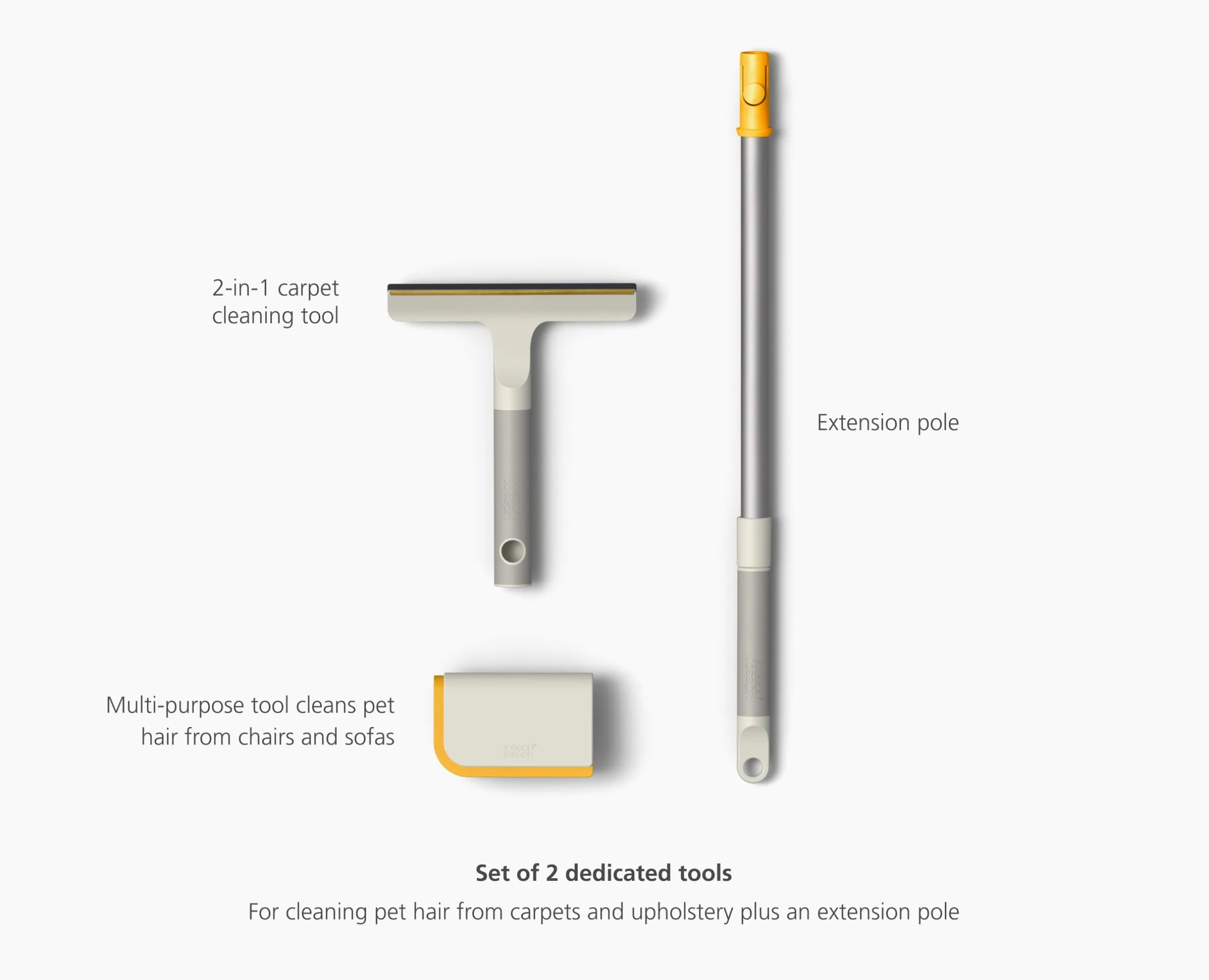 CleanTech™ Pet Hair & Carpet Cleaning Set