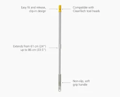 CleanTech™ Telescopic Extension Pole