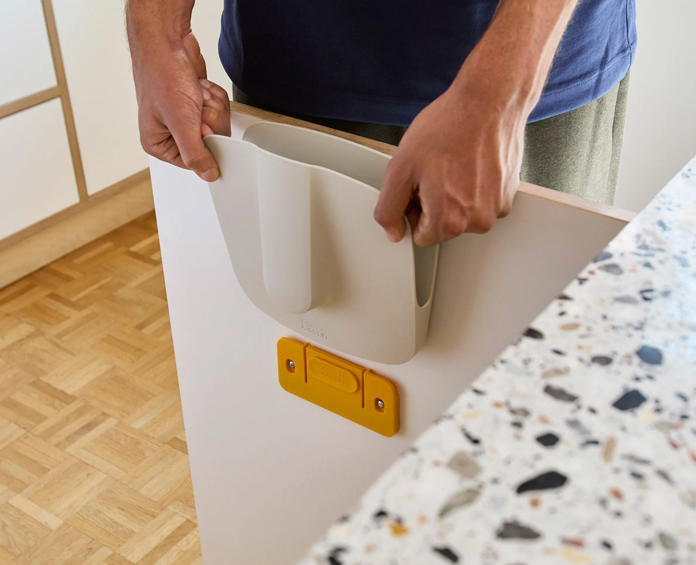 CleanTech™ Wall-Mounted Dustpan & Brush Set