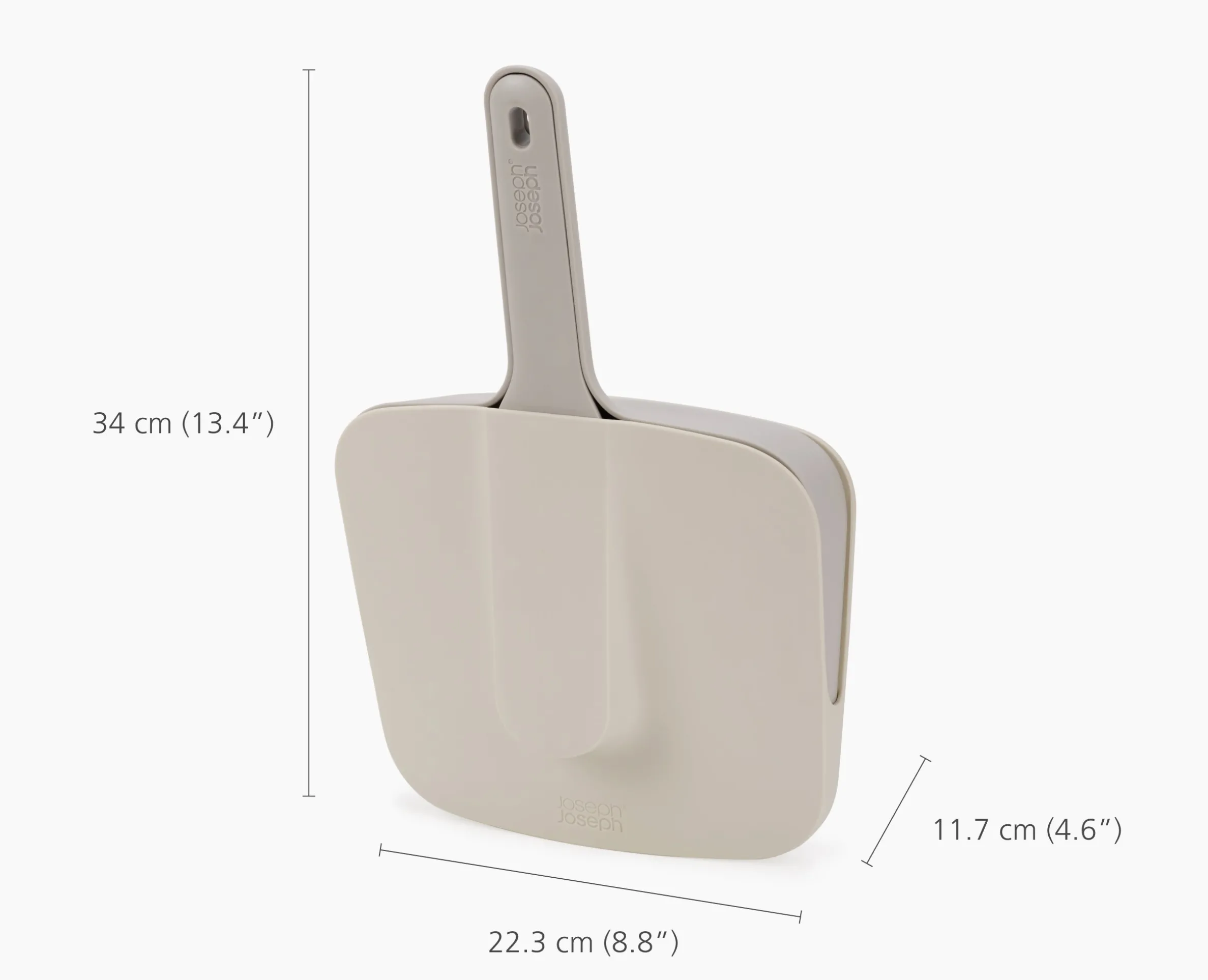 CleanTech™ Wall-Mounted Dustpan & Brush Set