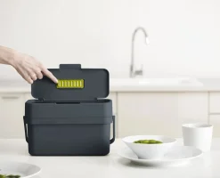 Compo™ 4L Gray Food Waste Caddy