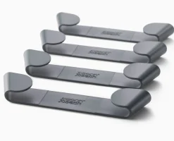 CupboardStore™ Set of 4 Gray Pan Lid Holders