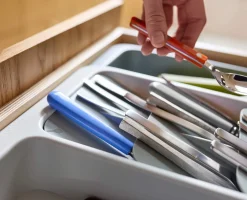 DrawerStore™ Expanding Tiered Cutlery, Utensil & Gadget Organizer