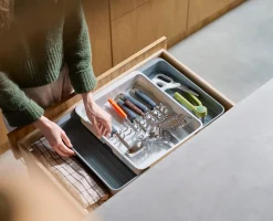 DrawerStore™ Expanding Utensil & Gadget Organizer
