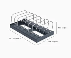 DrawerStore™ Gray Baking Sheet Organizer