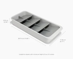 DrawerStore™ Large Tiered Cutlery Organizer