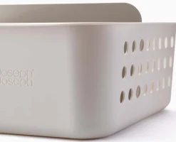 EasyStore™ Large Ecru Bathroom Storage Basket