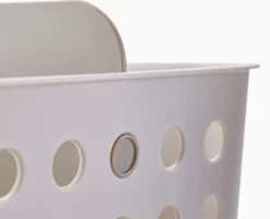 EasyStore™ Large Ecru Bathroom Storage Basket