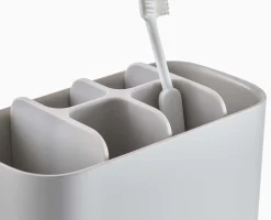 EasyStore™ Large Matt Ecru Toothbrush Holder