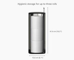 Easystore™ Luxe Stainless-steel Concealed Toilet Paper Holder