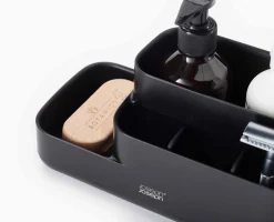 EasyStore™ Matt Black Bathroom Storage Caddy