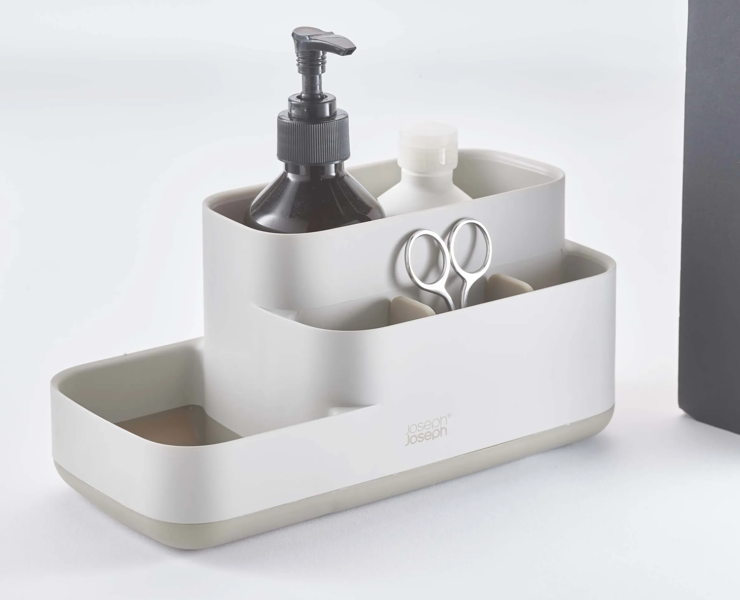 EasyStore™ Matt Ecru Bathroom Storage Caddy