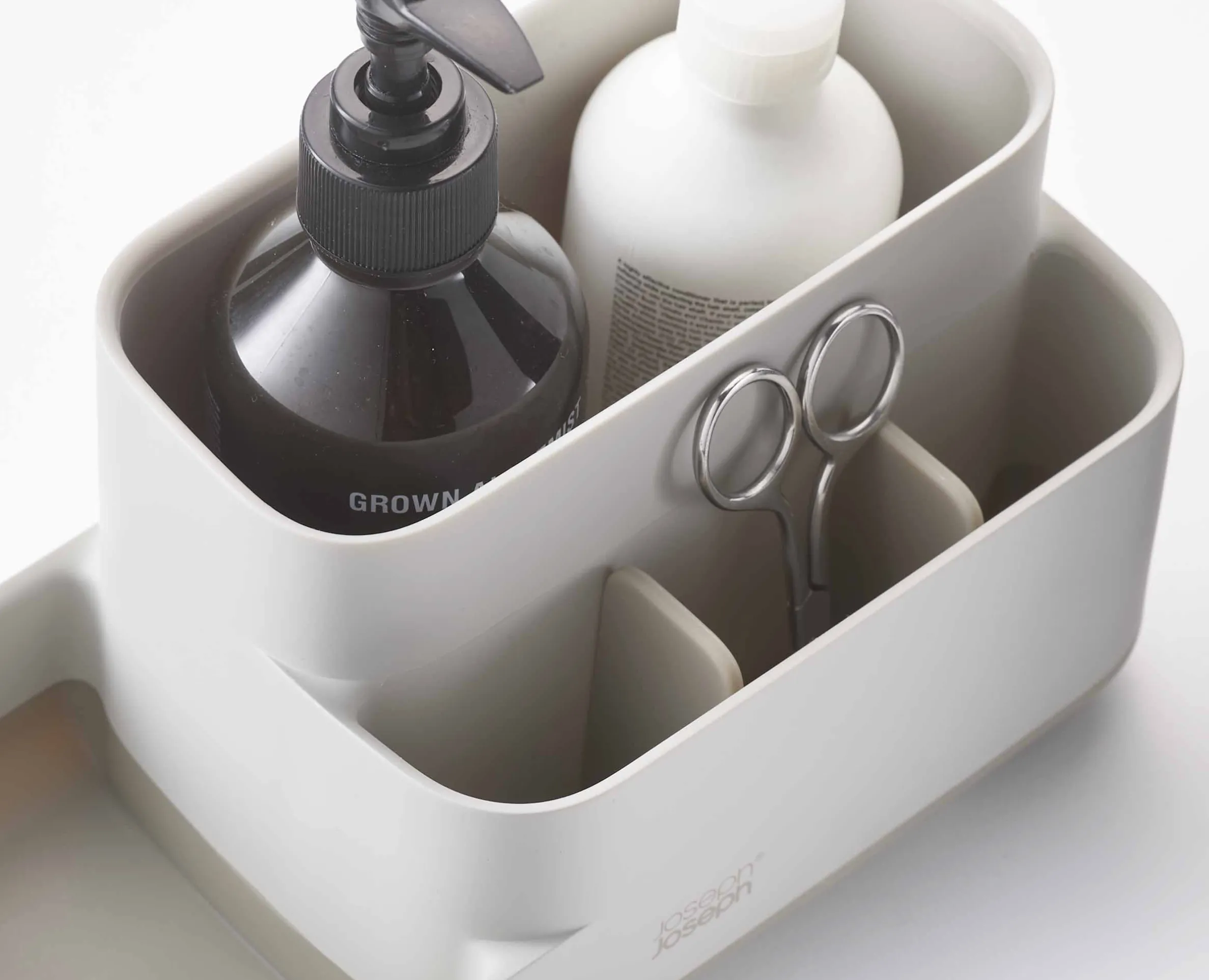 EasyStore™ Matt Ecru Bathroom Storage Caddy