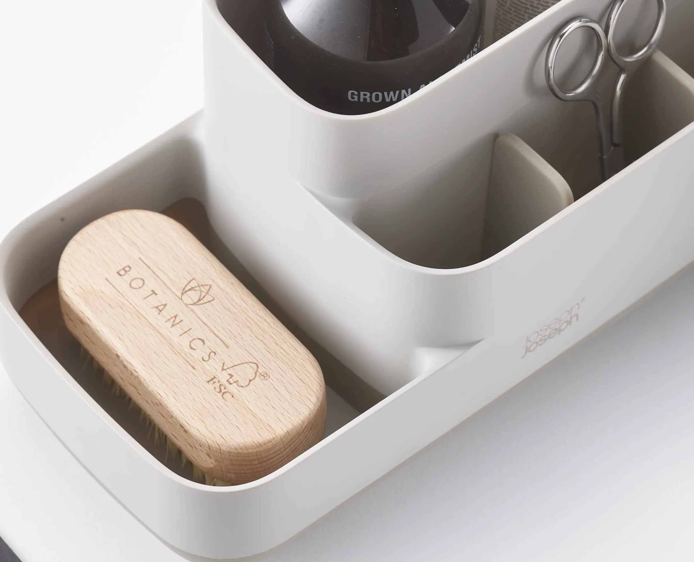 EasyStore™ Matt Ecru Bathroom Storage Caddy