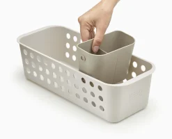 EasyStore™ Slimline Ecru Bathroom Storage Basket