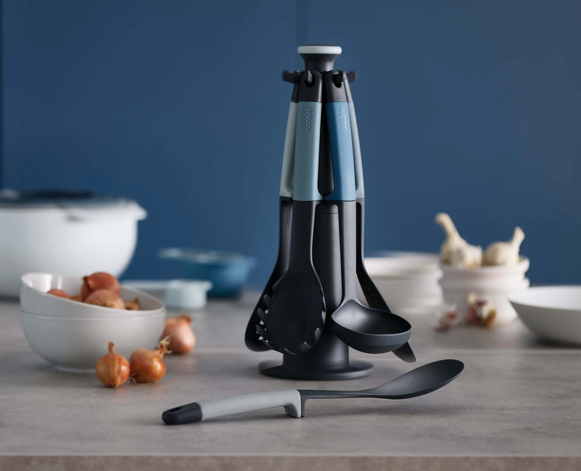 Elevate™ 6-piece Blue Utensil Set - Editions