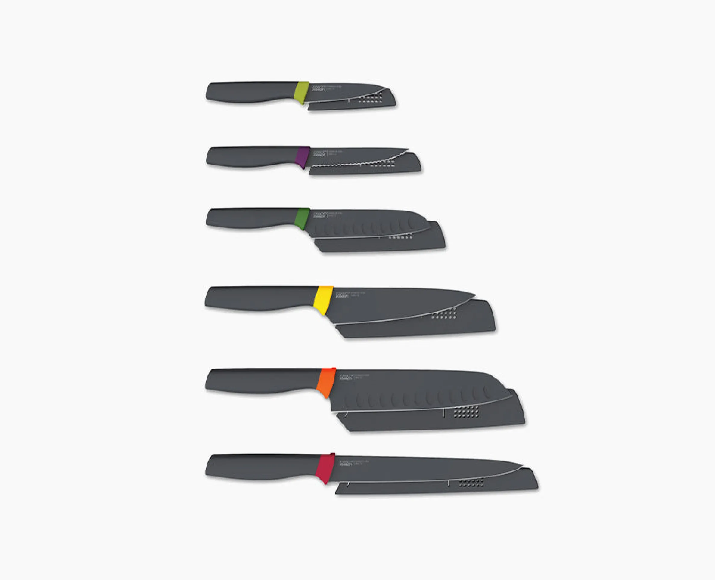 Elevate™ 6-piece Multicolor Knives Set
