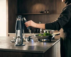 Elevate™ Steel Utensils Carousel Set