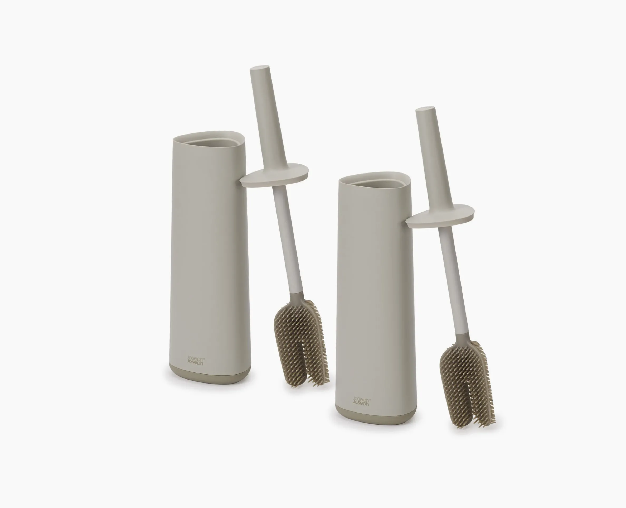 Flex™ 360 Pack of 2 Matt Ecru Toilet Brushes