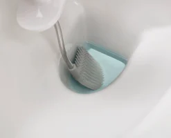 Flex™ Plus Light Gray Toilet Brush with Storage Caddy