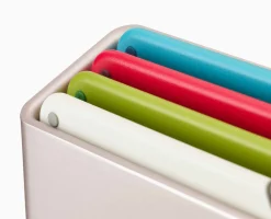 Folio™ Icon 4-piece Multicolor Cutting Board Set with Knife