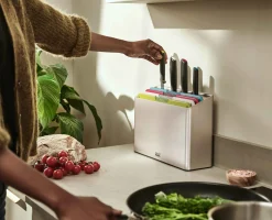 Folio™ Icon Plus 8-piece Multicolor Knife & Cutting Board Set