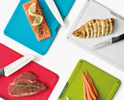 Folio™ Icon Plus 8-piece Multicolor Knife & Cutting Board Set