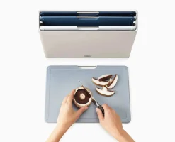 Folio™ 4-piece Blue Cutting Board Set - Editions