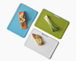 Folio™ Slim 3-piece Under-shelf Multicolor Cutting Board Set