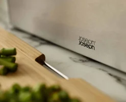 Folio™ Steel 3-Piece Bamboo Cutting Board Set With Stainless-Steel Case