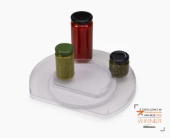 FridgeStore™ Clear Rotating Organizer