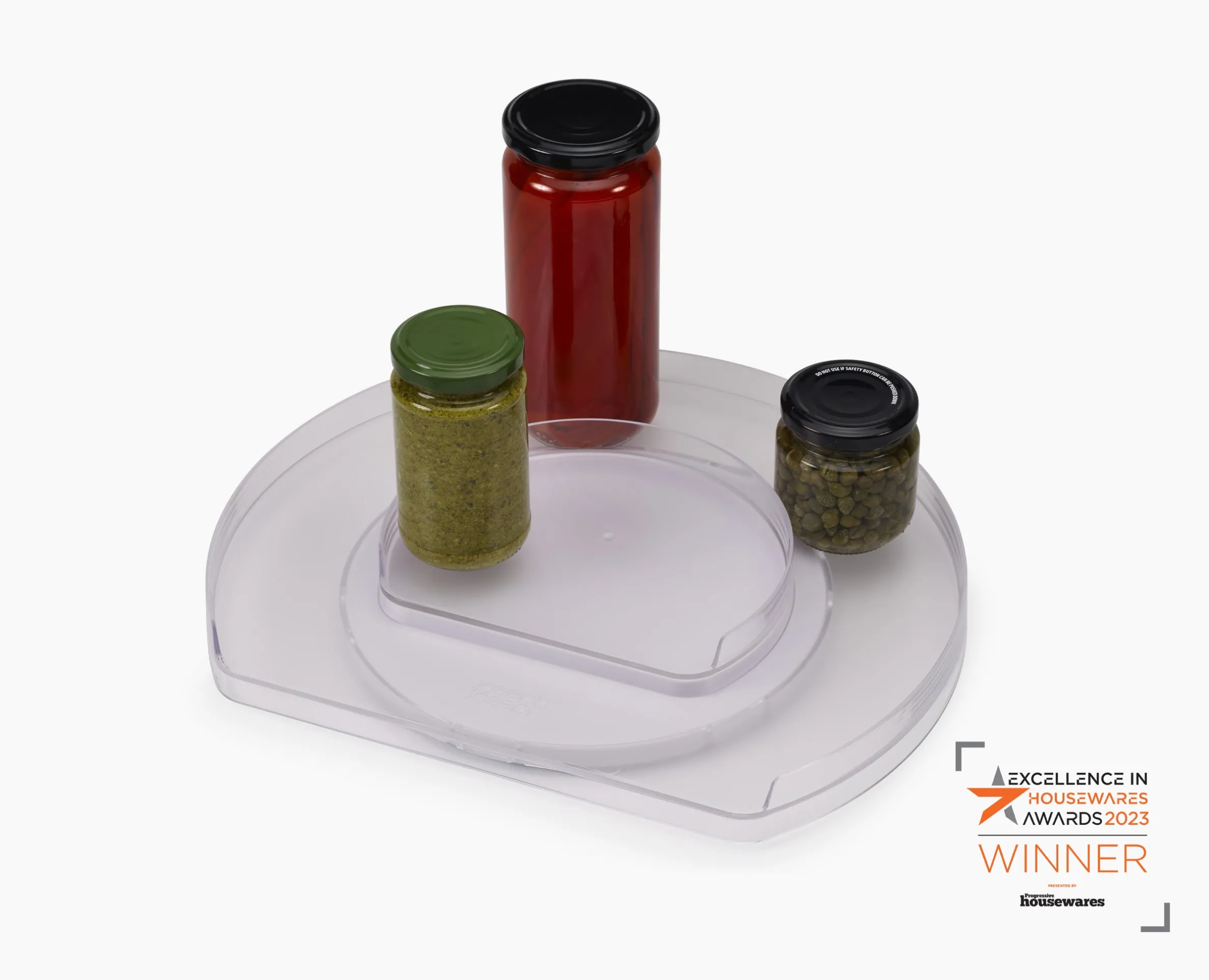 FridgeStore™ Clear Rotating Organizer