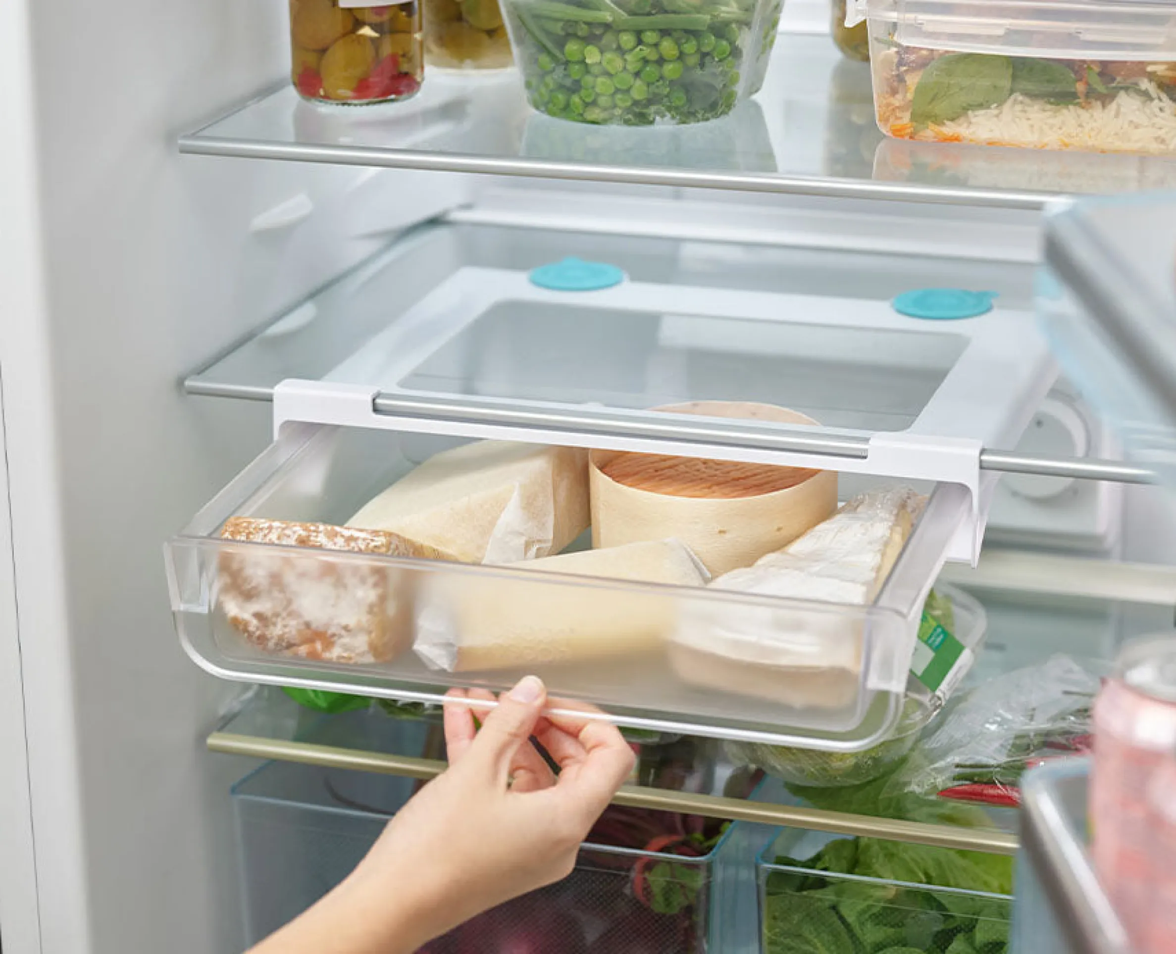FridgeStore™ Clear Under-shelf Storage Drawer