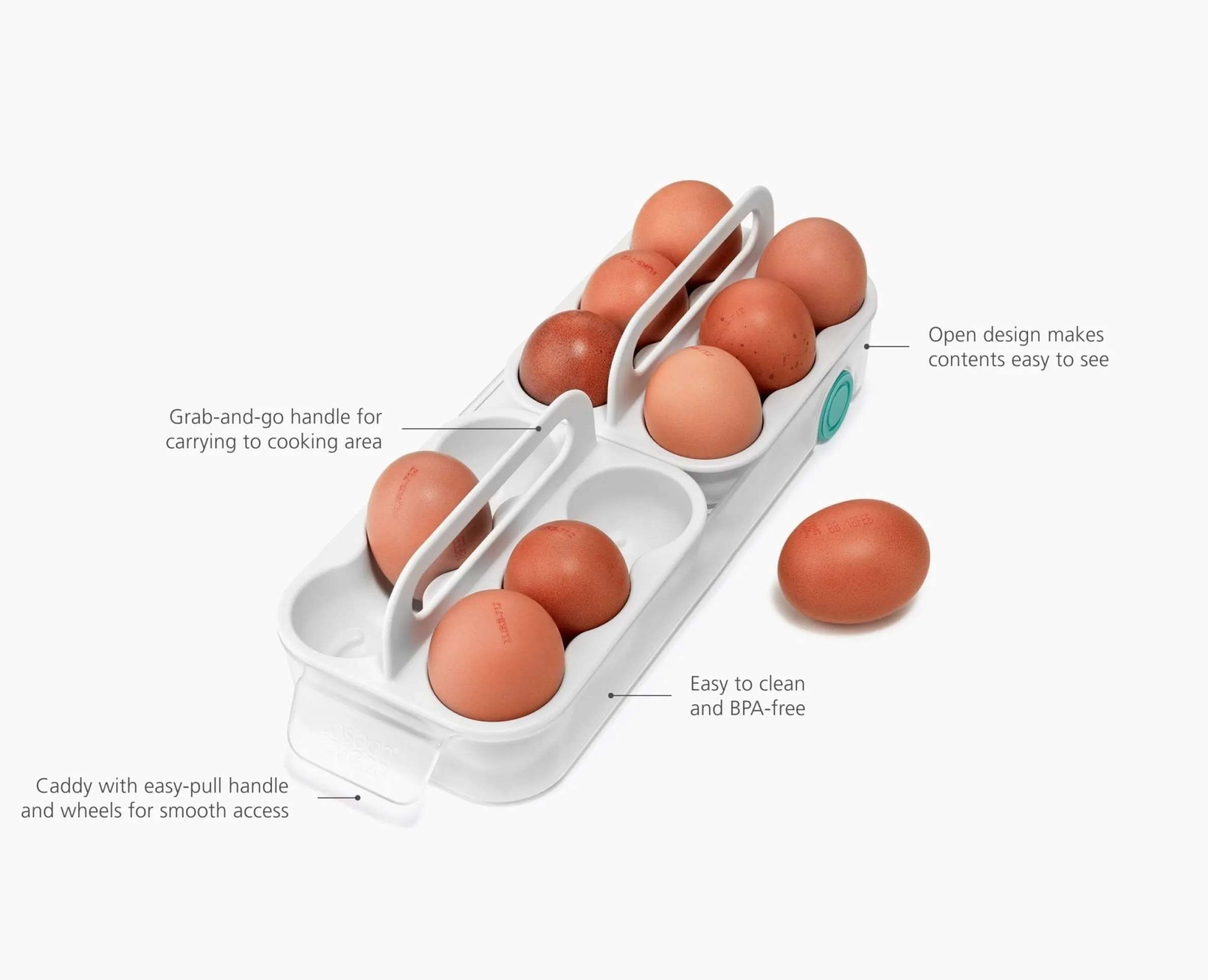 FridgeStore™ Egg Storage Caddy