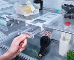 FridgeStore™ Under-Shelf Collapsible Bottle Holder