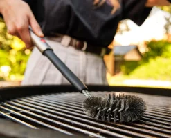 GrillOut™ Stainless-Steel BBQ Cleaning Brush with Extending Handle