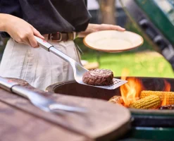 GrillOut™ Stainless-Steel BBQ Turner with Extending Handle