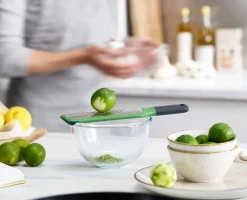 GripGrater™ Green Fine Paddle Grater