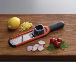 Handi-Grate™ Orange 2-in-1 Mini Grater & Slicer