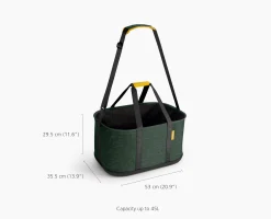 Hold-All™ Outdoor Green Collapsible 45L Laundry Basket